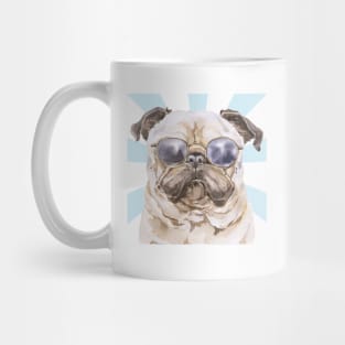 Pug with Sunglasses Mug